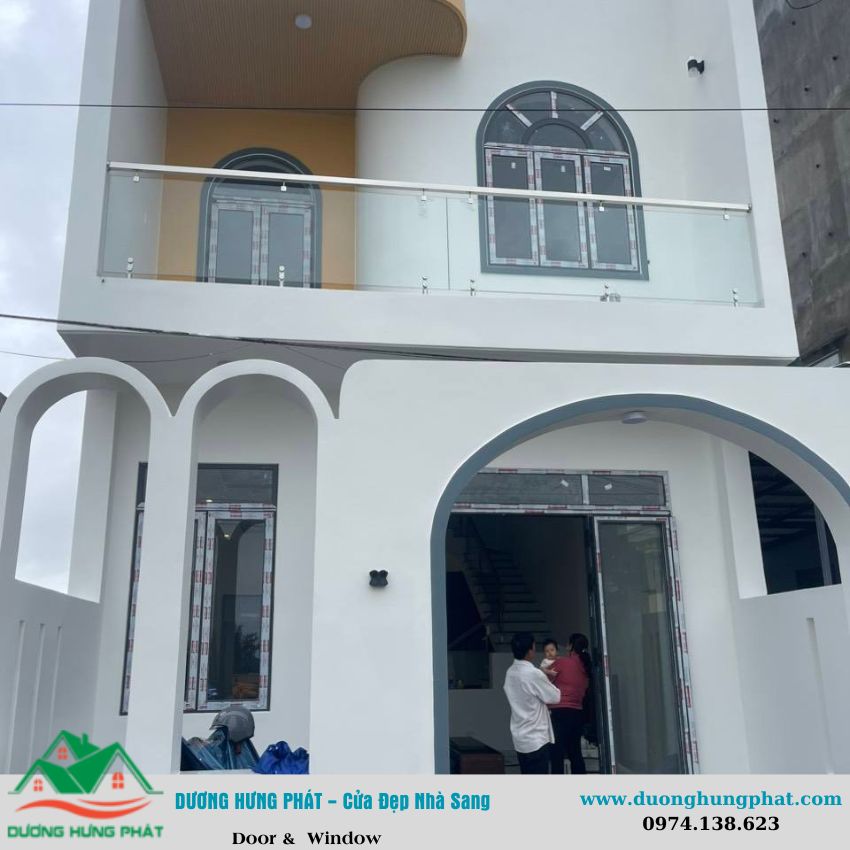 công trình cửa nhôm Xingfa tại Phú Thuận TP.HCM